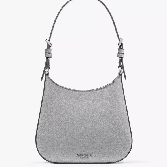 Kate Spade Glitter Glimmer Shoulder Bag Lunar Light Holiday Glitter Purse KE461 - Picture 3 of 7